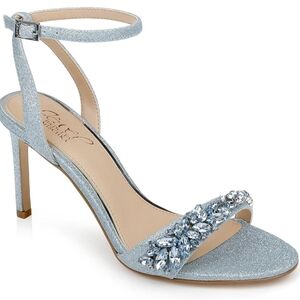 Jewel Badgley Mischka Dallyce Ankle Strap Stiletto Sandal